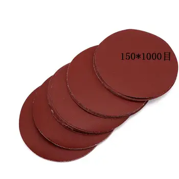 10buc 6 Inch 150 mm Granulatie 40-2000 Hârtie de Șlefuire Discuri Cârlig Buclă Șmirghel Disc Rotund Nisip Foaie
