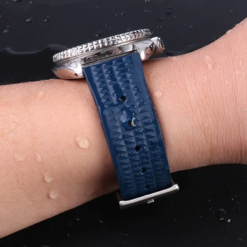 Premium Fluoro Cauciuc Watchband Vafe Curea de Ceas 20 MM Pentru Seiko 22MM Scufundări Impermeabil brățară Brățară Accesorii de Înlocuire