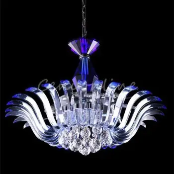 1BUC 30x35mm Sticla de Cristal Lampă Candelabru Picătură Mingea Pandantiv Liber Distanțier Șirag de mărgele Clar Lampa Decor
